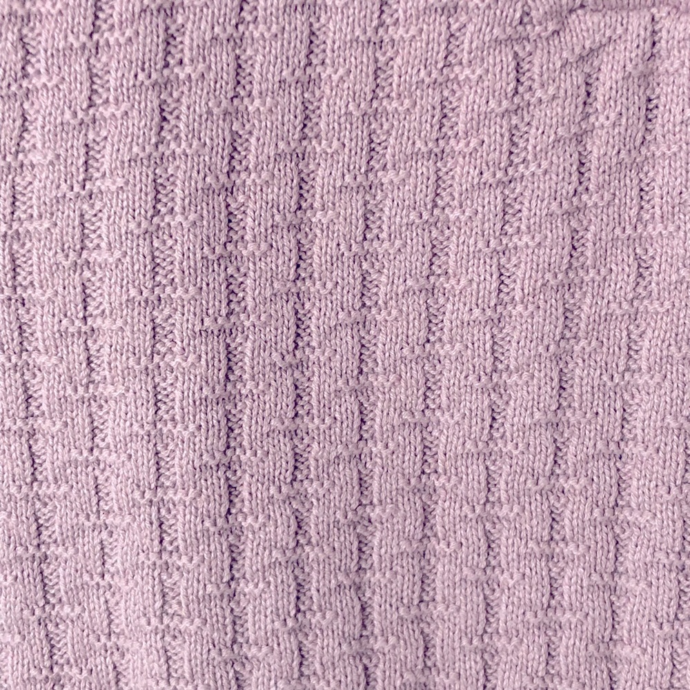 LUSH Purple knit sweater vest with collar - Picture 4 of 6